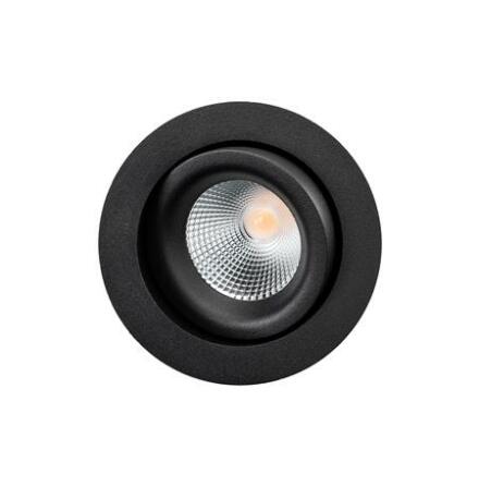 Downl Junistar Lux Svart 4000K