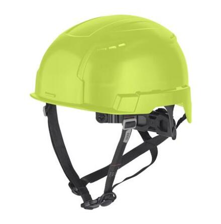Skyddshjlm BOLT200 hi-vis gul vent