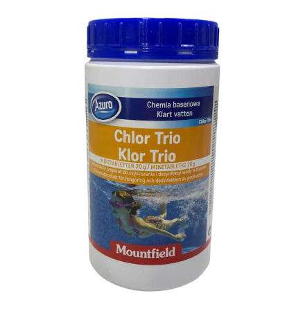 Azuro Veckoklor Klor TriTab 20g 0,9 kg