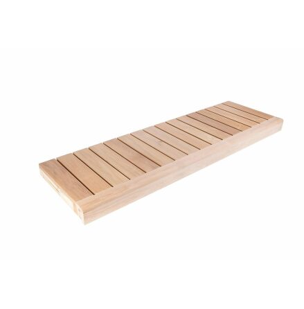 Bnkmodul Bastu Thermory 108 mm Frontboard Fingerskarvad Korsade Plankor Al, 500x2050 mm