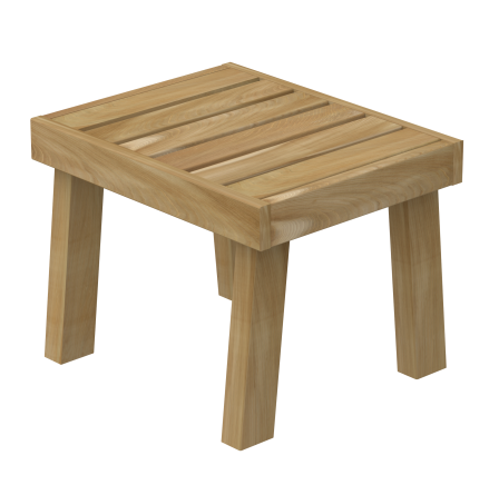 Bastubnk SAWO Cedertr 534 x 430 x 400 mm