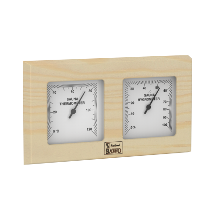 Bastu Thermo-Hygrometer SAWO Tall