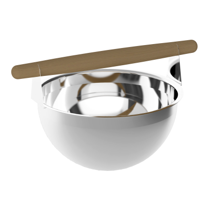 Bastuhink SAWO Rakt handtag rostfritt stl 5L Cedertr