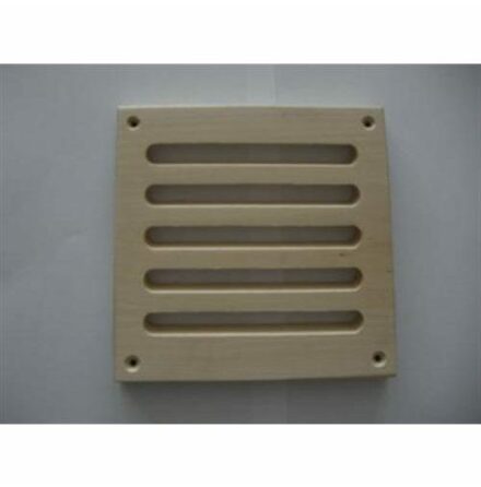 Ventilationsgaller VVARS Asp, Fyrkantig