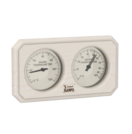 Bastu Thermo-Hygrometer SAWO Asp