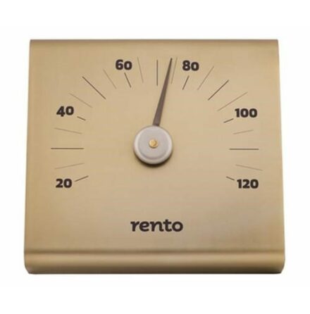 Bastutermometer RENTO Aluminium Champagne