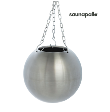 Bastuboll Saunapallo Silver Borstad