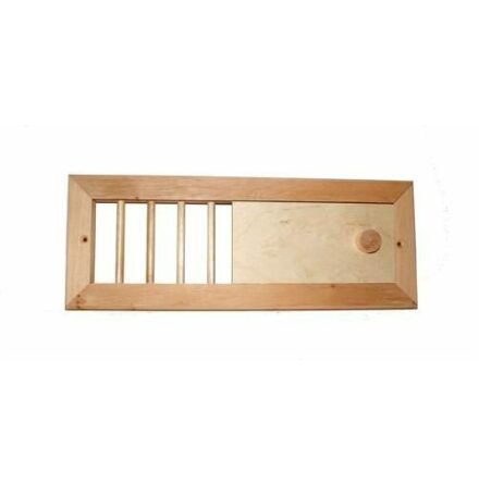 Skjutventil med galler V�VARS Al