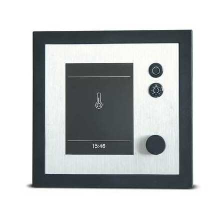 Bastustyrenhet EOS EmoTec D / H fr Torr & Fuktig Bastu D (torrbastu), Antracit/silver