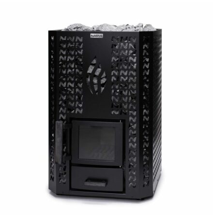 Vedeldat Bastuaggregat Narvi Stony 20 Svart