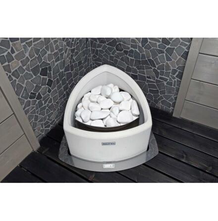 Elektriskt Bastuaggregat Narvi Trio Vit, 9 kW, Utan Styrenhet