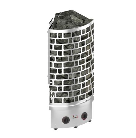 Elektriskt Bastuaggregat SAWO Tower Aries hrn 3P-1P 9 kW (8-14 m3), NB, inbyggd styrning (inkl. timer och termostat)