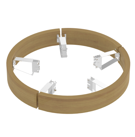 Vrmevakt SAWO Runda torn av tr Cedertr, TH6