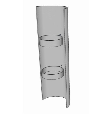 Vrmeskld Sauna Sweden rostfri 850 mm Landy Vent