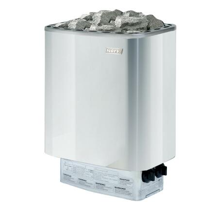 Elektriskt Bastuaggregat Narvi NM, NME Blank Rostfri, Med Styrenhet, 6 kW