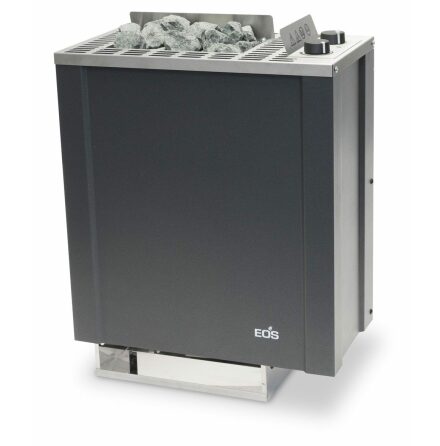 Bastuaggregat EOS Filius Vggmontering med inbyggda Kontroller 1-fas Antracit 4,5 kW