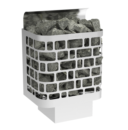 Elektriskt Bastuaggregat SAWO Rostfri Krios 3P 6 kW (5 - 9 m3), NS (krver grnssnitt och strmstyrenhet)