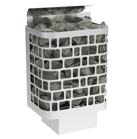 Elektriskt Bastuaggregat SAWO Rostfri Krios 3P 9 kW (8 - 14 m3), NS (krver grnssnitt och strmstyrenhet)