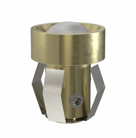 Ljusarmatur fr bastu Cariitti LED CR-07 6 st Guld, Satin lins