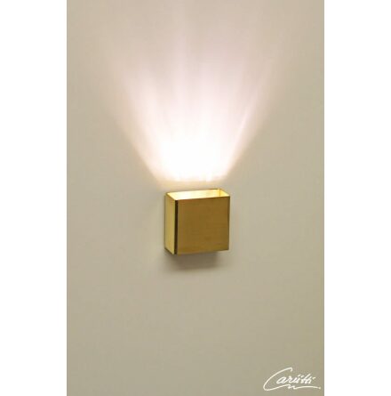 Ljusarmatur fr ngbastu Cariitti SY Square Guld