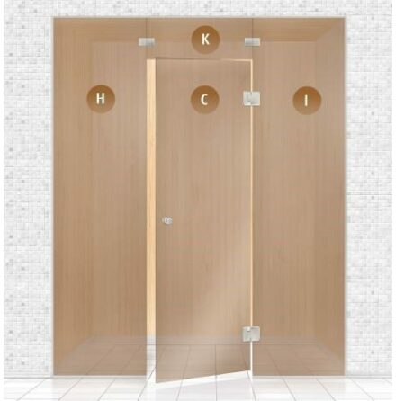 Glasparti Andres TYP 1 - 1800x2250 mm