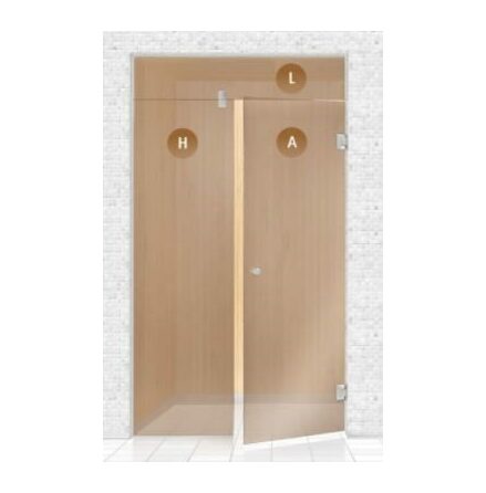 Glasparti Andres TYP 16 - 1200x2400 mm