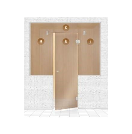 Glasparti Andres TYP 18 - 1800x2400 mm