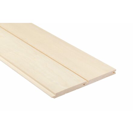 Bastupanel Sauna Sweden Asp STS4  15x120x2100 mm