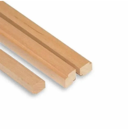 Hrn/taklist Sauna Sweden 18x15 mm 2400 mm, Al