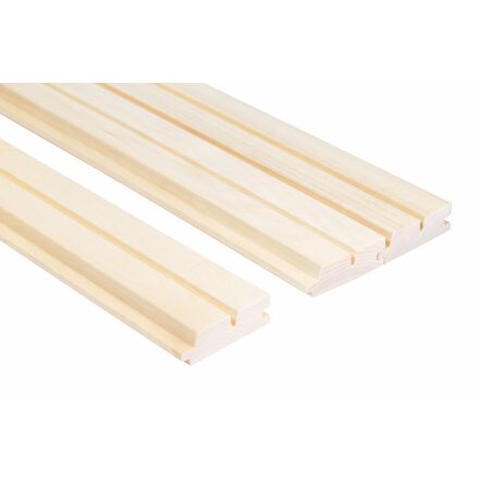 Bastupanel Sauna Sweden Asp Trend Series ROMBTO  27x90x2700 mm