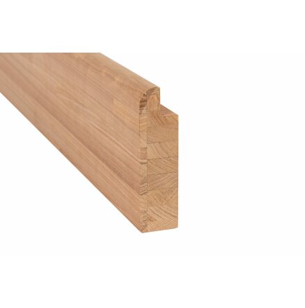 Framkant Sauna Sweden  40x140 mm 2400 mm, 140x40 mm, Termo Asp