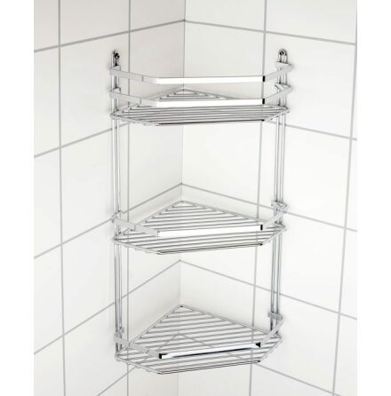 Duschvggshylla Arrow Hrn Krom 3-plan