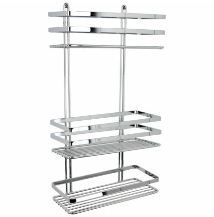 Duschvggshylla Arrow Rak Trdad Krom 3-plan