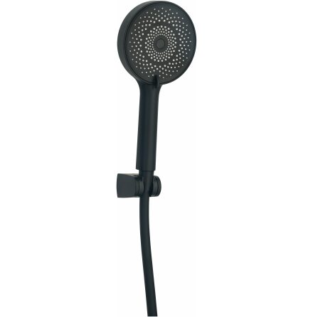 Duschpaket med Handdusch Duschy EuroFlux Svart