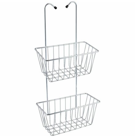 Badrumshylla Duschy Dubbel Krom