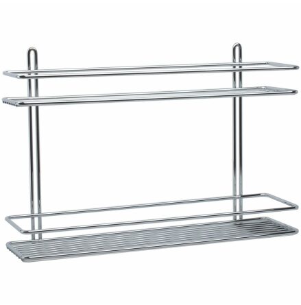 Badrumshylla Duschy Rak 2-plan Krom