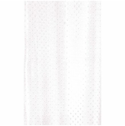 Duschdraperi Duschy Star Vit