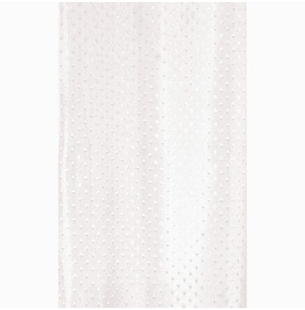 Duschdraperi Duschy Star White