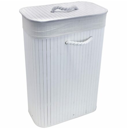 Tvttkorg Duschy Bambu Vit