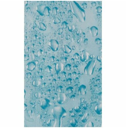 Duschdraperi Duschy Water Light Blue