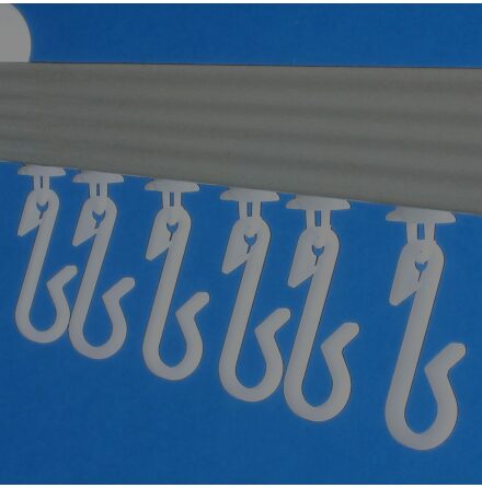 Draperikrokar fr Skena Arrow 12-pack Gr