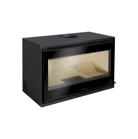 Braskamin Lacunza Paris 800 CLID Glas p tre sidor