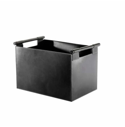 Vedkorg TermaTech skinn Fyrkant