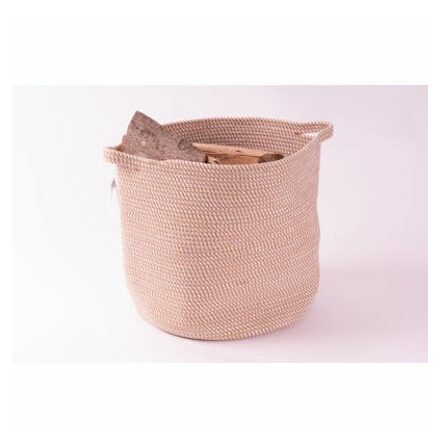 Vedkorg TermaTech bomull/polyester sand