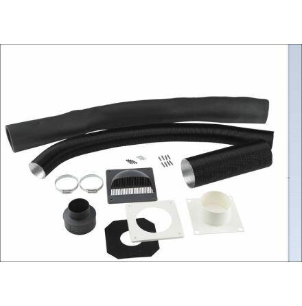Anslutnigskit Kaminex fr uteluft dim 63-100 mm
