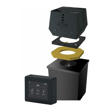 Rkgasflkt Exodraft Paket Murad Skorsten ppen Eldstad RSV012