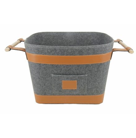 Vedkorg VALO RUNA, gr, filt