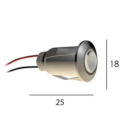 SAUNA LED 1,2W 3000K
