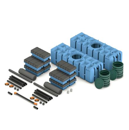 IN-DR�N Plus infiltration 10, WC+BDT, h�g skyddsniv�