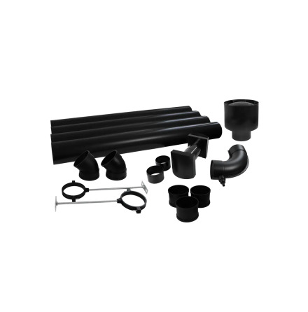 Ventilationssats f�rbr�nningstoalett �110 mm